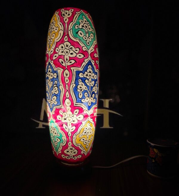 Bottle Shaped Camel Skin Lamp