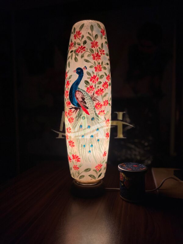 Bottle Shaped Camel Skin Lamp