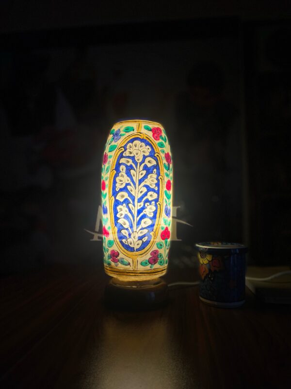 Bottle Shaped Camel Skin Lamp