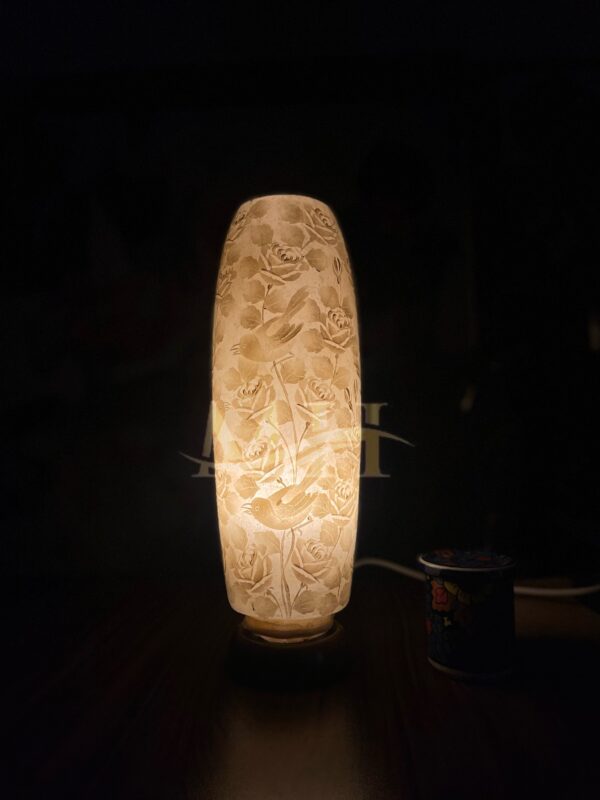 Bottle Shaped Camel Skin Lamp