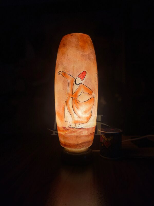 Bottle Shaped Camel Skin Lamp