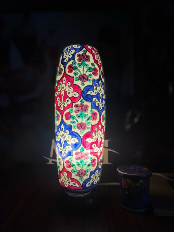 Bottle Shaped Camel Skin Lamp