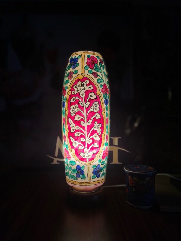 Bottle Shaped Camel Skin Lamp