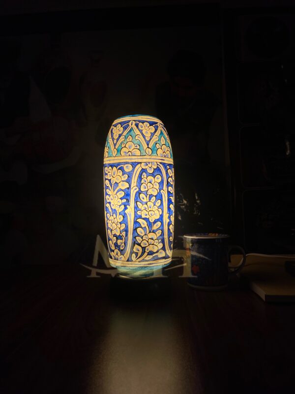 Bottle Shaped Camel Skin Lamp