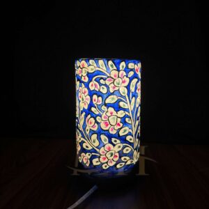 Glass Shaped Camel Skin Lamp