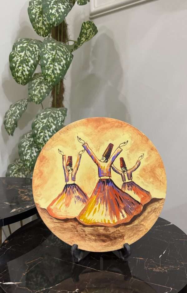 Wooden Art Plate