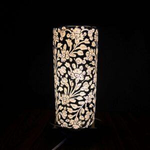 Glass Shaped Camel Skin Lamp