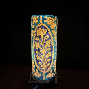 Glass Shaped Camel Skin Lamp