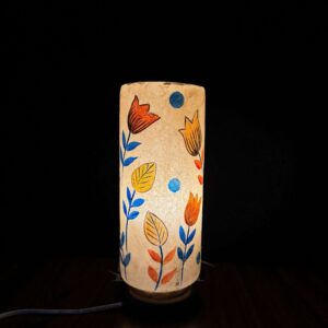 Glass Shaped Camel Skin Lamp