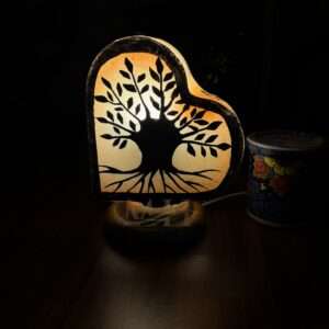 Tree Art Camel Skin Lamp