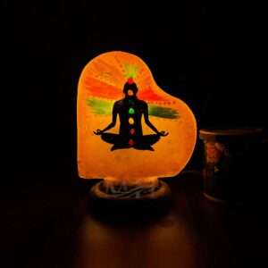 Yoga Pose Camel Skin Lamp