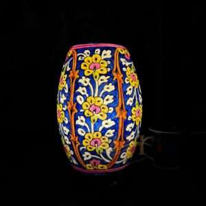 Camel Skin Dhol Lamp