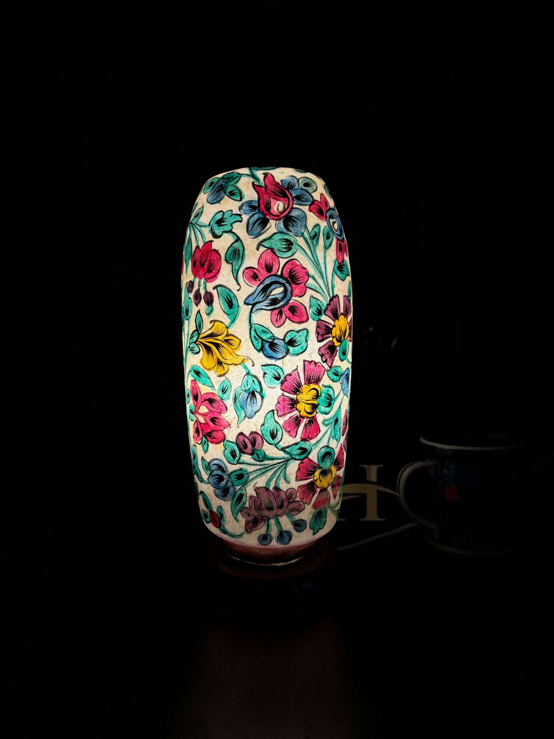 Bottle Shaped Camel Skin Lamp