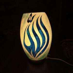 Camel Skin Dhol Lamp