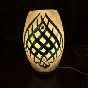 Camel Skin Dhol Lamp
