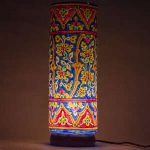 Glass Shaped Camel Skin Lamp
