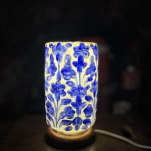 Glass Shaped Camel Skin Lamp