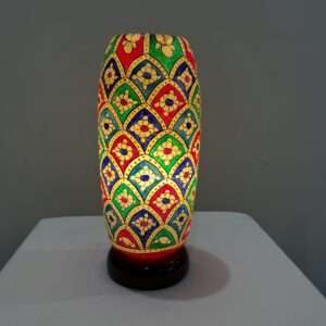 Bottle Shaped Camel Skin Lamp