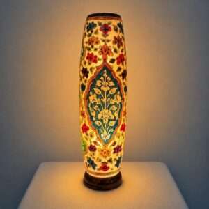 Bottle Shaped Camel Skin Lamp