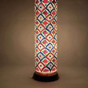 Glass Shaped Camel Skin Lamp