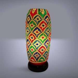 Bottle Shaped Camel Skin Lamp