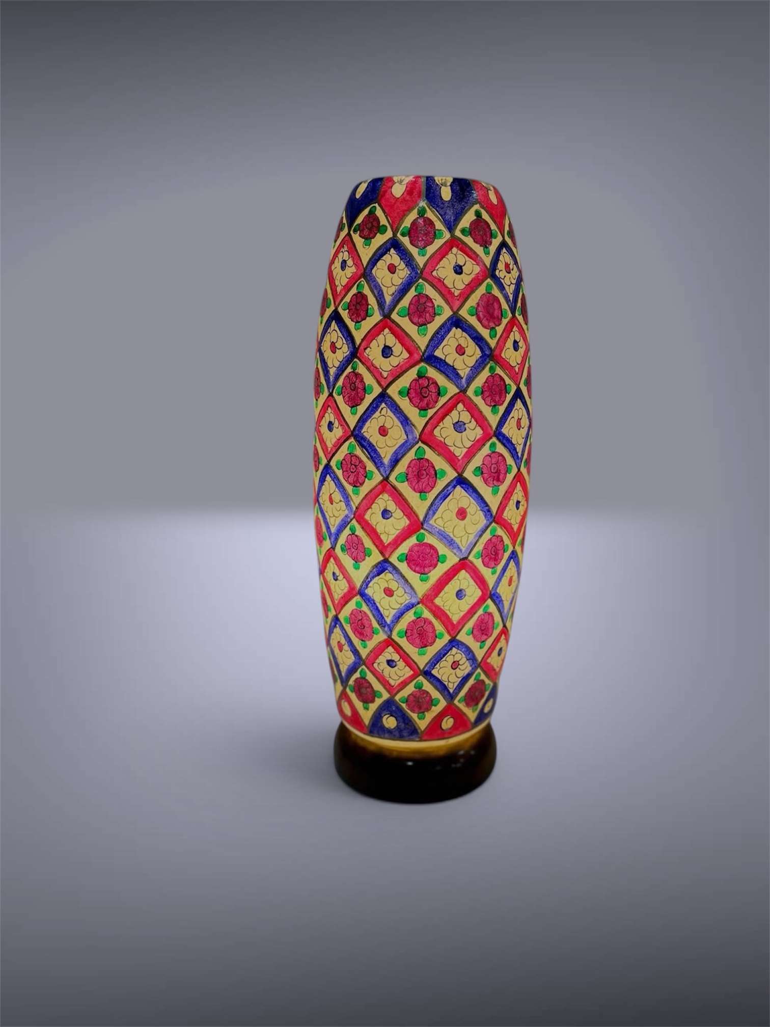 Bottle Shaped Camel Skin Lamp